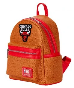 Modern Pinup Loungefly NBA Chicago Bulls Basketball Mini Backpack Bags