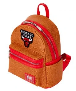 Modern Pinup Loungefly NBA Chicago Bulls Basketball Mini Backpack Bags