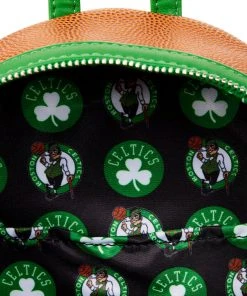 Modern Pinup Bags Loungefly NBA Boston Celtics Basketball Mini Backpack