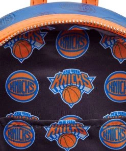 Modern Pinup Loungefly NBA NY Knicks Debossed Logo Mini Backpack