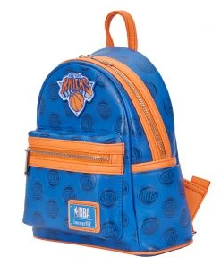 Modern Pinup Loungefly NBA NY Knicks Debossed Logo Mini Backpack