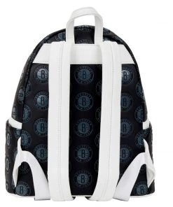 Modern Pinup Loungefly NBA Brooklyn Nets Debossed Logo Mini Backpack