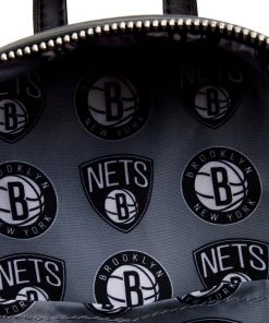 Modern Pinup Bags Loungefly NBA Brooklyn Nets Basketball Mini Backpack