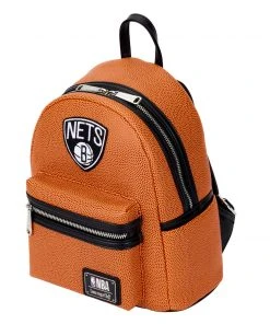 Modern Pinup Bags Loungefly NBA Brooklyn Nets Basketball Mini Backpack