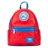 Modern Pinup Loungefly NBA Philadelphia 76ers Debossed Logo Mini Backpack Bags