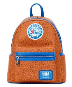 Modern Pinup Bags Loungefly NBA Philadelphia 76ers Basketball Mini Backpack