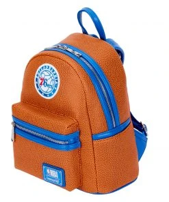 Modern Pinup Bags Loungefly NBA Philadelphia 76ers Basketball Mini Backpack