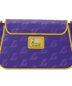 Modern Pinup Loungefly NBA LA Lakers Debossed Logo Crossbody Bag Bags