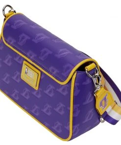 Modern Pinup Loungefly NBA LA Lakers Debossed Logo Crossbody Bag Bags
