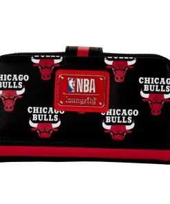 Modern Pinup Loungefly NBA Chicago Bulls Logo Wallet Wallets