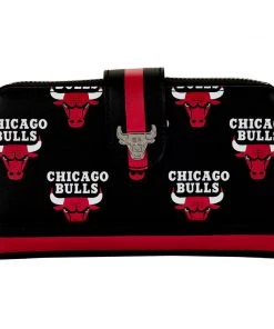 Modern Pinup Loungefly NBA Chicago Bulls Logo Wallet Wallets