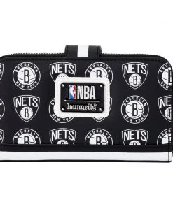 Modern Pinup Wallets Loungefly NBA Brooklyn Nets Logo Wallet