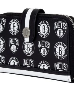 Modern Pinup Wallets Loungefly NBA Brooklyn Nets Logo Wallet