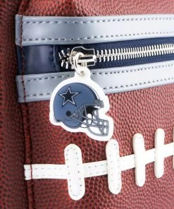 Modern Pinup Loungefly NFL Dallas Cowboys Pigskin Logo Mini Backpack Bags