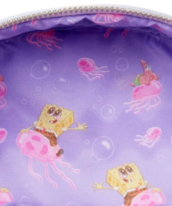 Modern Pinup Loungefly Spongebob Pastel Jellyfishing Mini Backpack Bags
