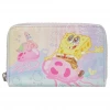 Modern Pinup Loungefly Spongebob Pastel Jellyfishing Zip Around Wallet