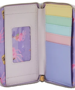 Modern Pinup Loungefly Spongebob Pastel Jellyfishing Zip Around Wallet