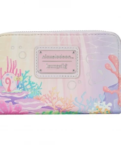 Modern Pinup Loungefly Spongebob Pastel Jellyfishing Zip Around Wallet