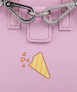 Modern Pinup Loungefly Pokemon Ice Cream Denim Jacket Convertible Mini Backpack