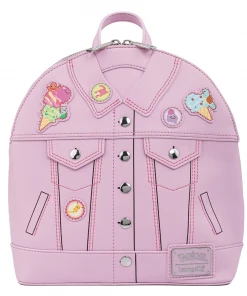 Modern Pinup Loungefly Pokemon Ice Cream Denim Jacket Convertible Mini Backpack