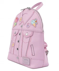 Modern Pinup Loungefly Pokemon Ice Cream Denim Jacket Convertible Mini Backpack