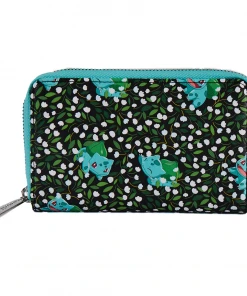 Modern Pinup Loungefly Pokemon Bulbasaur AOP Zip Around Wallet Wallets
