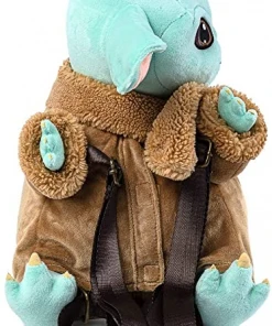 Modern Pinup Loungefly Star Wars Baby Yoda Grogu Plush Backpack