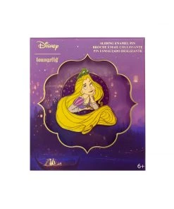 Pins Loungefly Modern Pinup Exclusive Rapunzel With Sliding Pascal Limited Edition Pin
