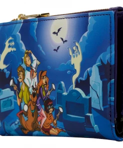Modern Pinup Loungefly Scooby Doo Monster Chase Flap Wallet Wallets