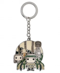 Modern Pinup Accessories Pop By Loungefly Star Wars Endor Group Enamel Keychain