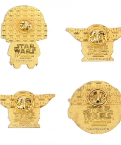 Modern Pinup Loungefly Star Wars Mandalorian The Child Baby Yoda 4 Piece Pin Set Pins