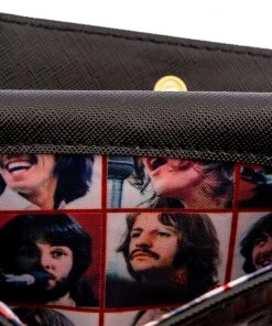 Modern Pinup Loungefly The Beatles Let It Be Vinyl Record Zip Around Wallet