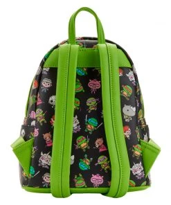 Modern Pinup Loungefly Teenage Mutant Ninja Turtles Sewer Cap AOP Mini Backpack