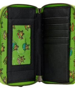 Modern Pinup Loungefly Teenage Mutant Ninja Turtles Sewer Cap Zip Around Wallet