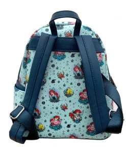 Modern Pinup Exclusive Loungefly Little Mermaid Ariel Tattoo Mini Backpack