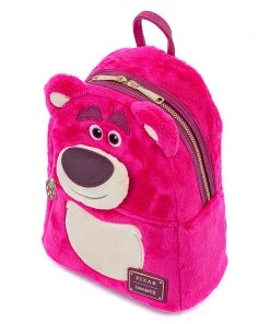 Modern Pinup Bags Loungefly Pixar Toy Story Lotso Cosplay Sherpa Mini Backpack