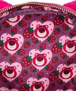 Modern Pinup Bags Loungefly Pixar Toy Story Lotso Cosplay Sherpa Mini Backpack