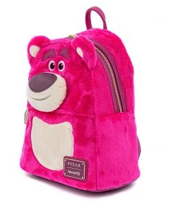 Modern Pinup Bags Loungefly Pixar Toy Story Lotso Cosplay Sherpa Mini Backpack