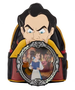 Modern Pinup Loungefly Disney Villains Scene Gaston Lenticular Mini Backpack