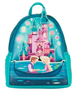 Modern Pinup Bags Loungefly Disney Tangled Princess Castle Mini Backpack