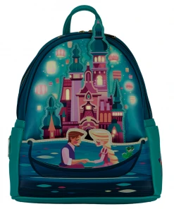 Modern Pinup Bags Loungefly Disney Tangled Princess Castle Mini Backpack