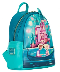 Modern Pinup Bags Loungefly Disney Tangled Princess Castle Mini Backpack