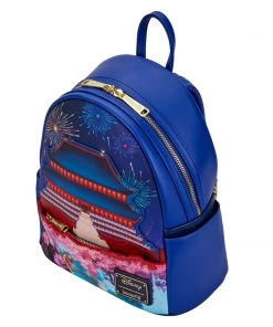 Modern Pinup Loungefly Disney Mulan Castle Light Up Mini Backpack Bags