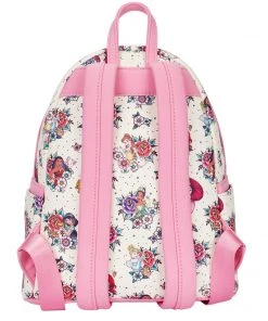 Modern Pinup Loungefly Disney Princess Tattoo AOP Mini Backpack Bags