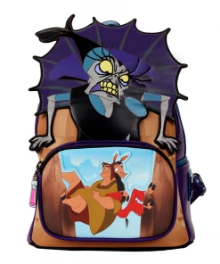 Modern Pinup Bags Loungefly Disney Emperor's New Groove Villains Scene Yzma Mini Backpack