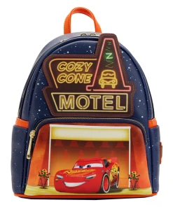 Modern Pinup Loungefly Disney Pixar Moments Cars Cozy Cone Mini Backpack Bags