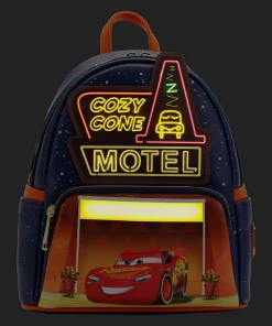 Modern Pinup Loungefly Disney Pixar Moments Cars Cozy Cone Mini Backpack Bags