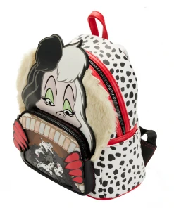 Modern Pinup Loungefly Disney 101 Dalmatians Villains Scene Cruella Mini Backpack Bags