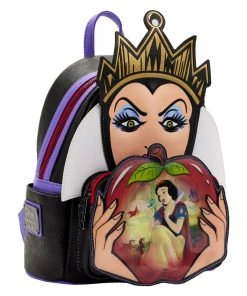 Modern Pinup Waitlist Loungefly Disney Villains Scene Evil Queen Apple Mini Backpack