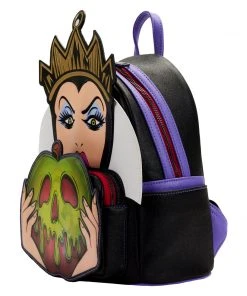 Modern Pinup Waitlist Loungefly Disney Villains Scene Evil Queen Apple Mini Backpack